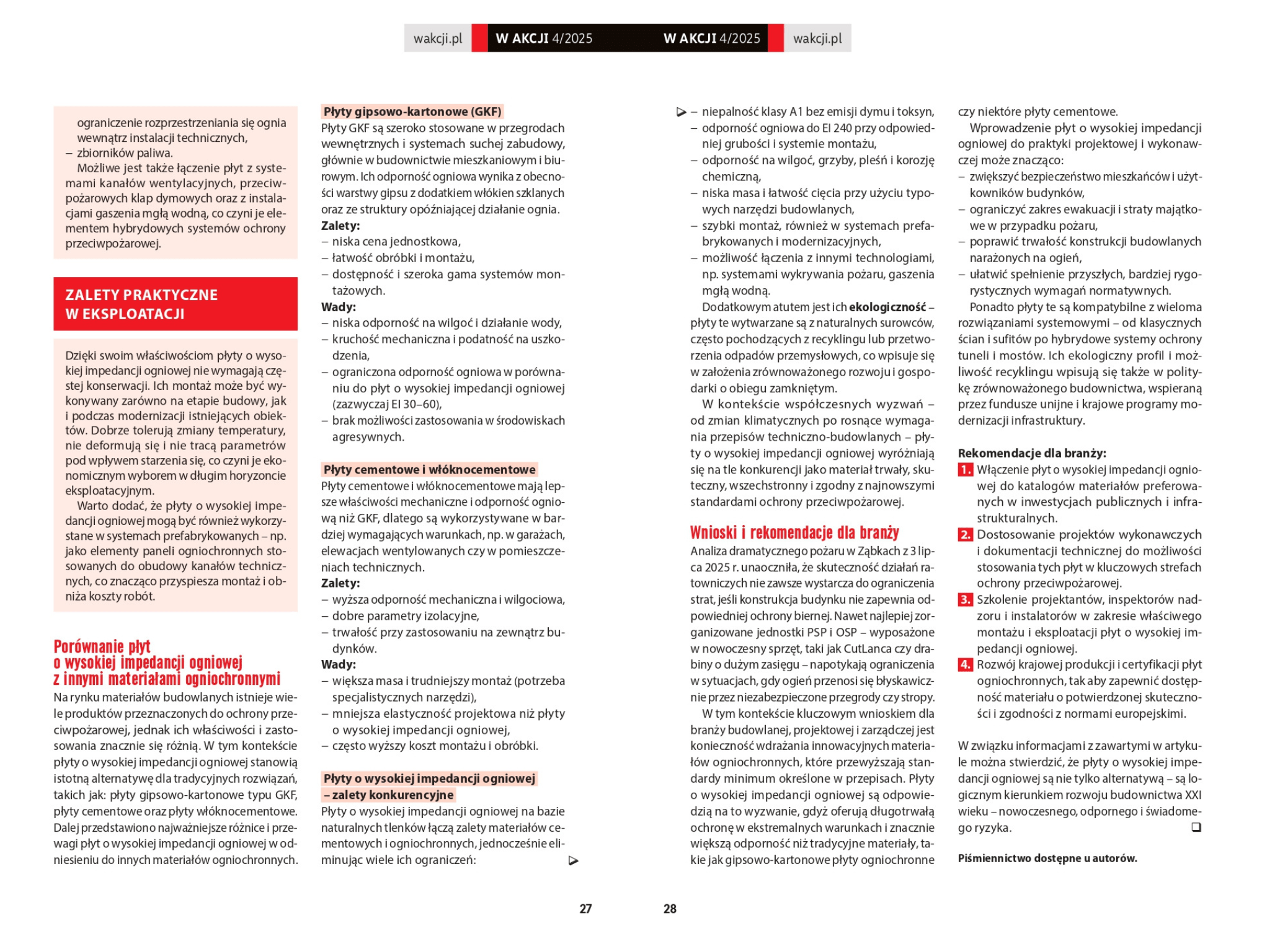 'O płycie w magazynie "W Akcji"