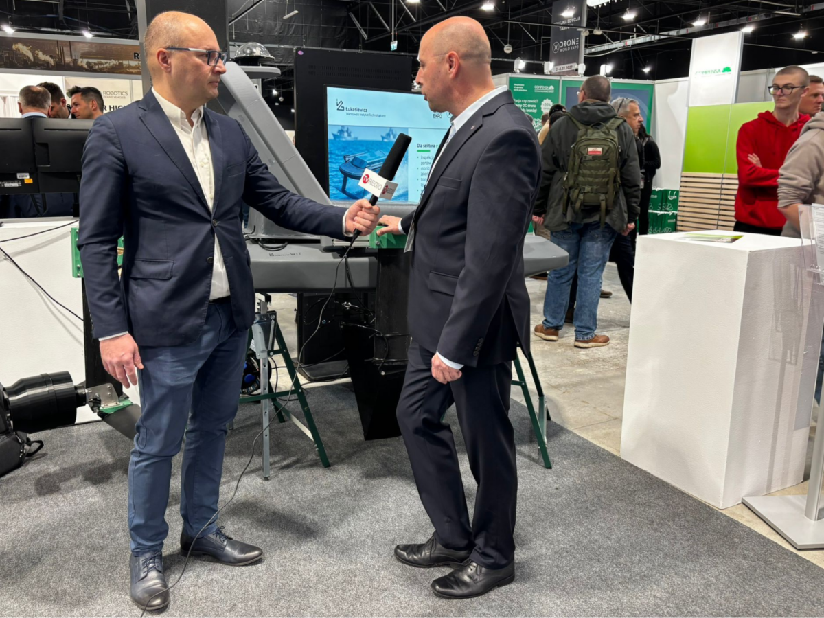 Łukasiewicz - WIT na Drone World Expo